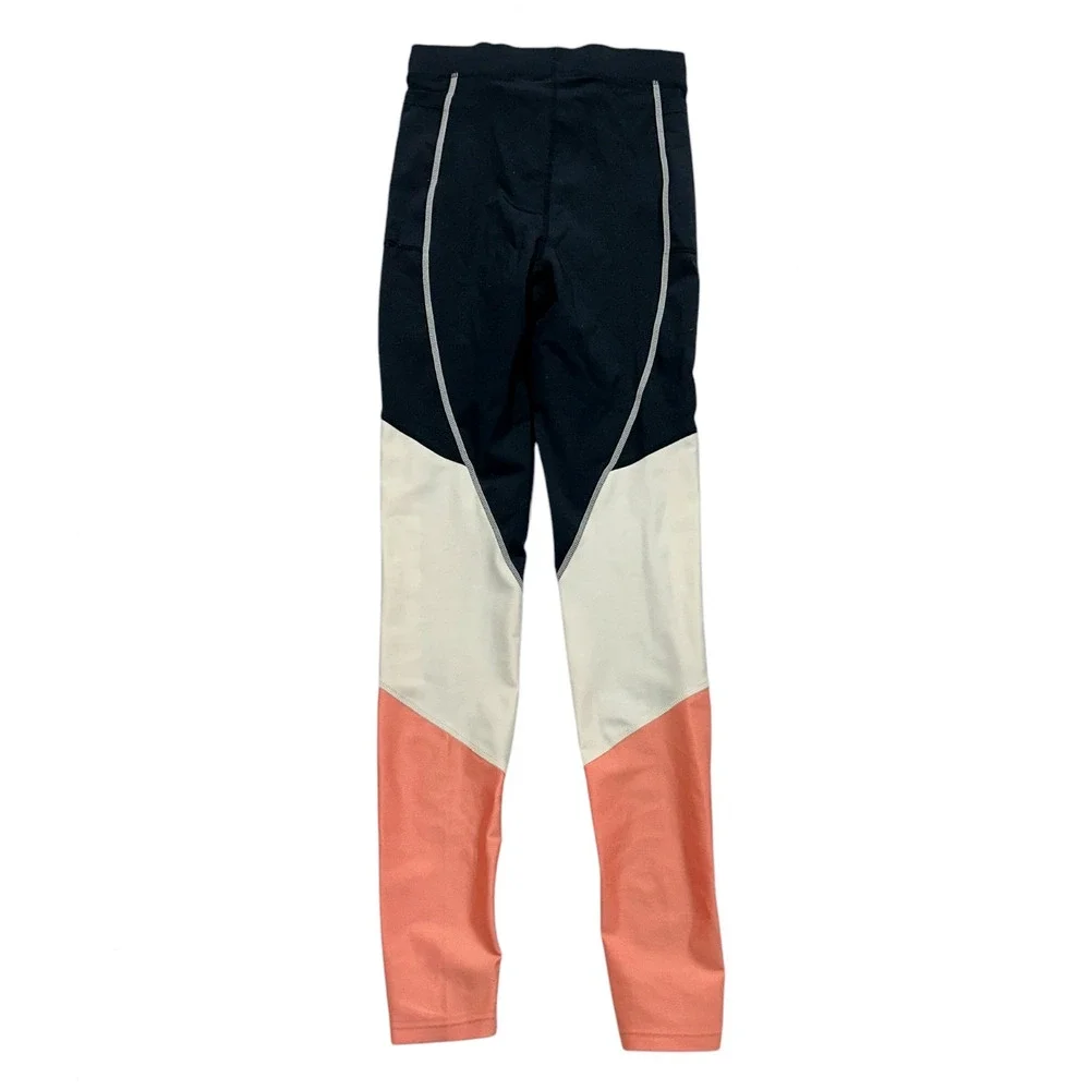 PE Nation‎ Forward Pass Leggings Women's Size XS Extra Small Yoga Pants Preppy